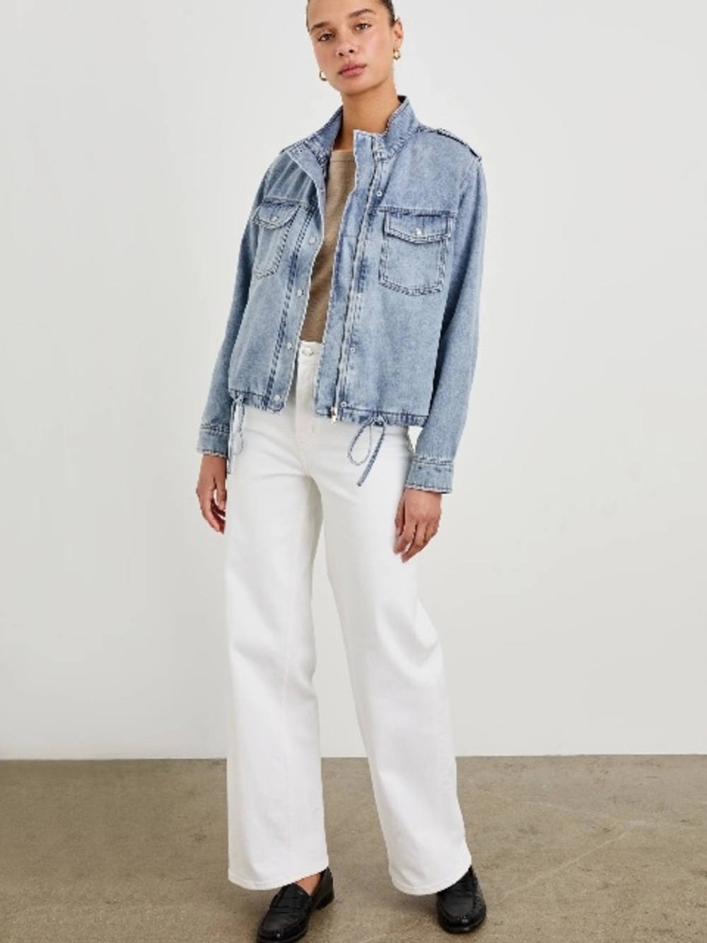 Rails Collins Jacket Faded Indigo XS S - Picture 8 of 8